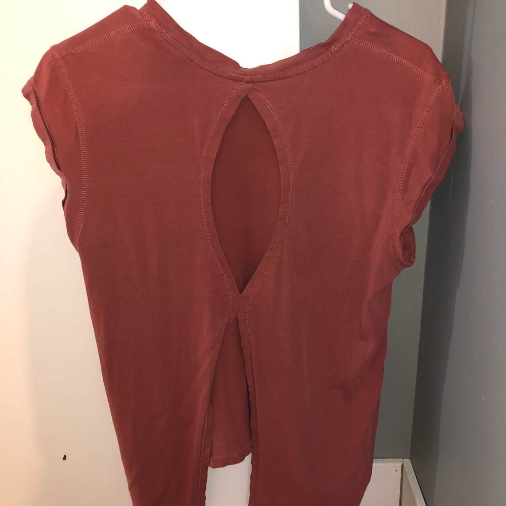 Zyia Open Back Shirt